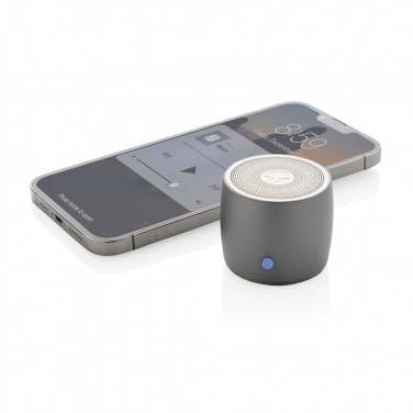 Logo trade reklaamtooted foto: Swiss Peak RCS taaskasutatud alumiiniumist 3W bassikõlar